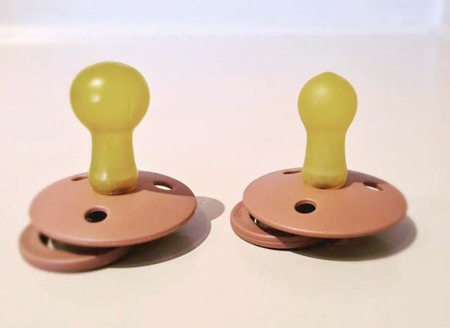BIBS natural rubber pacifier for babies – safe and hygienic