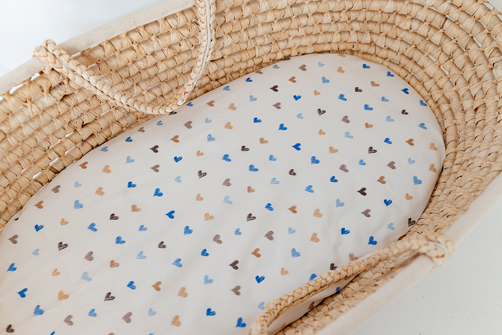 Cotton Fitted Stroller Sheet from babycolors.lv