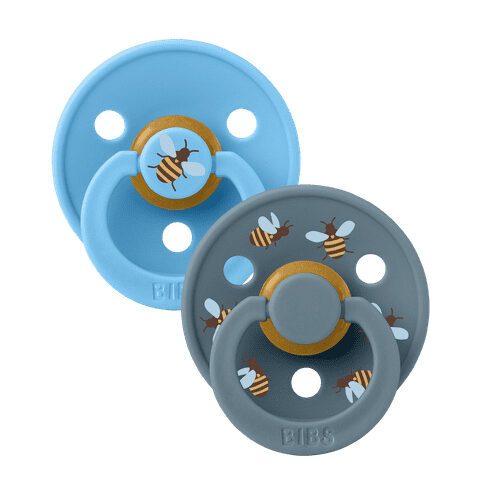 BIBS STUDIO Colour 2 pack Bumblebee - Breeze/Petrol