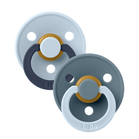 BIBS Studio - Fusion knupīši - Baby Blue Petrol Mix