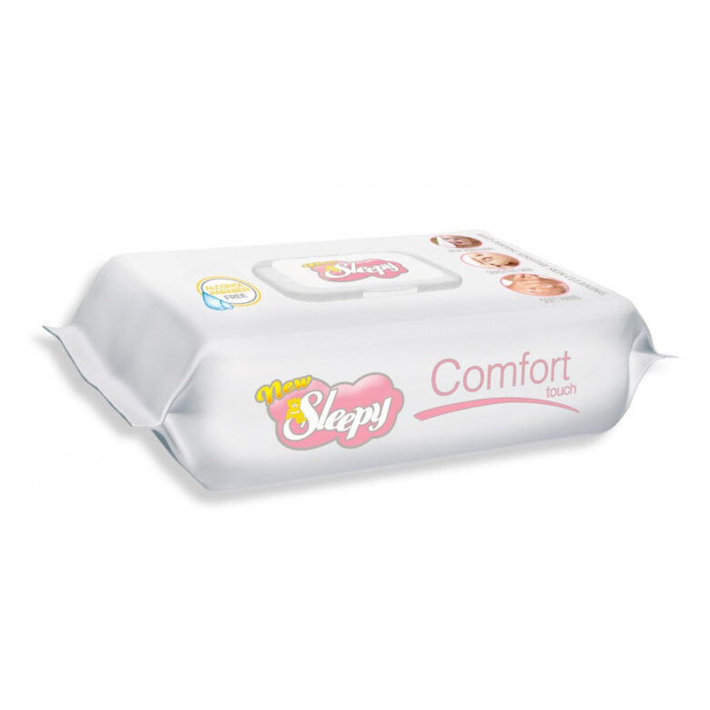 Mitrās salvetes Sleepy - Comfort, 64gab.