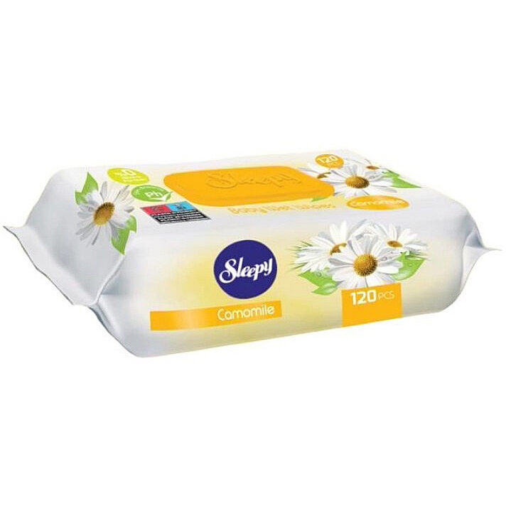 Wet Wipes Sleepy - Camomile, 120pcs.