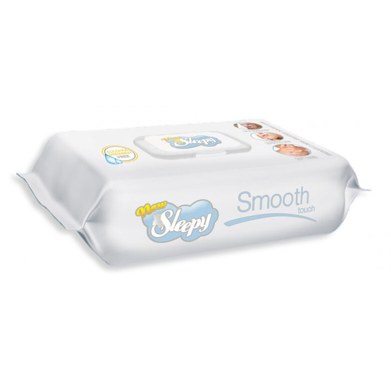Wet Wipes Sleepy - Smooth, 64pcs.