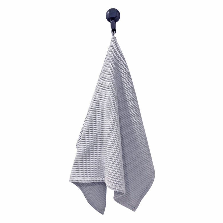 Cotton Waffle Weave Towel 50x70 cm, light blue