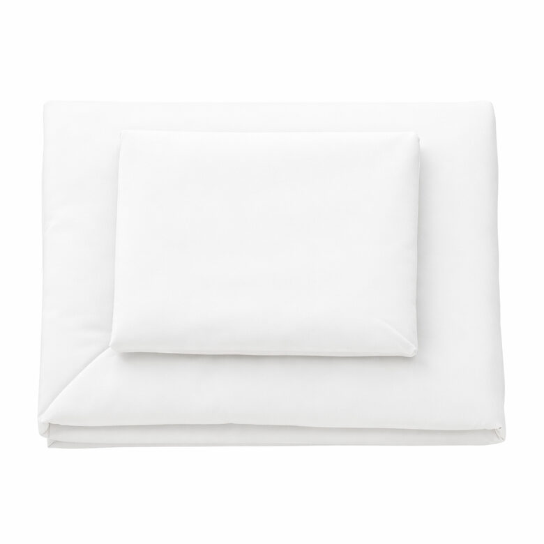 Sega + spilvens, balts