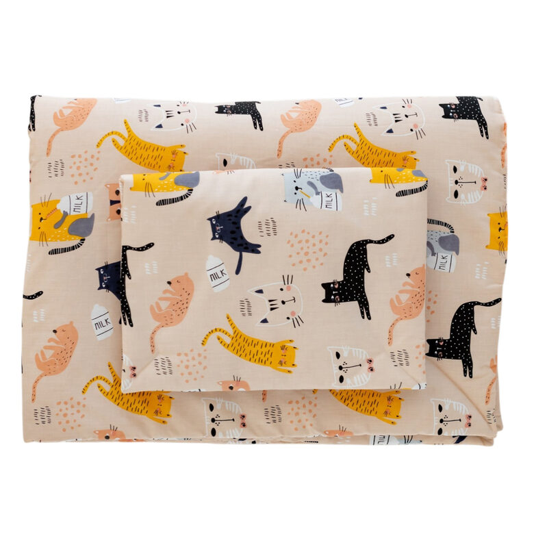 2-elements cot bedding filling | Kittens