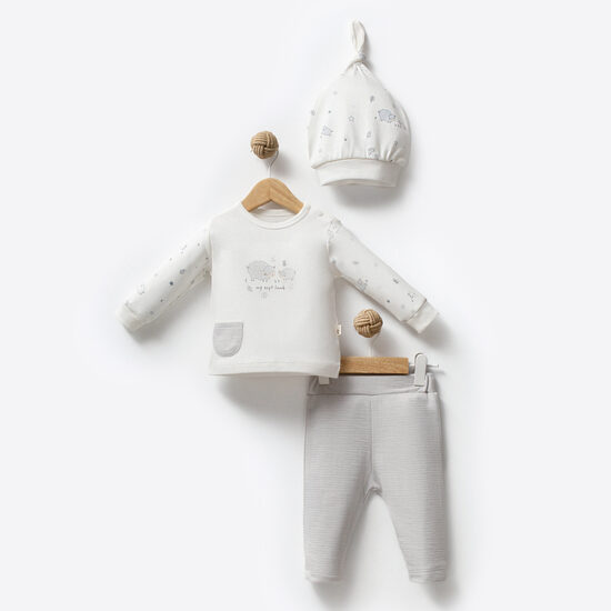 3-Piece Baby Set | Sheep Print