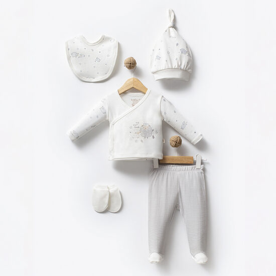 5-Piece Baby Set | Sheep Print