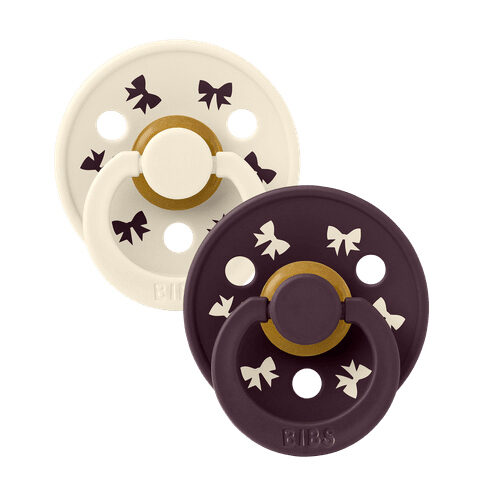 BIBS Retro Holiday – Colour Round, Bow