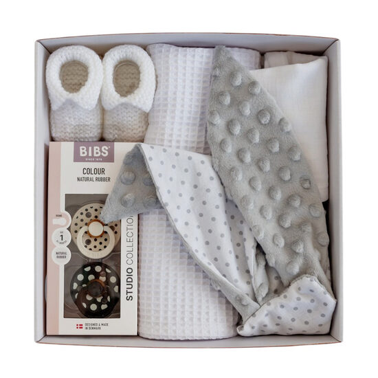 Dāvanu komplekts mazulim | Zaķis, balts