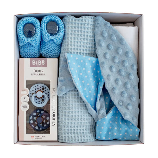 Dāvanu komplekts mazulim | Zaķis, zils