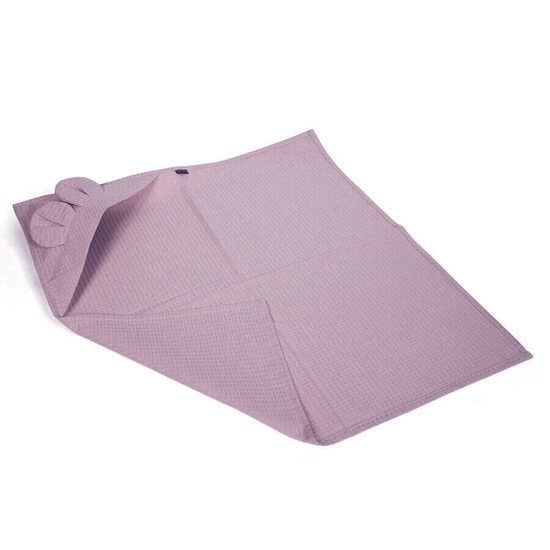 Cotton hooded towel | PASTEL VIOLET