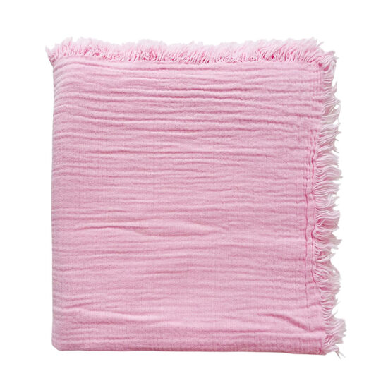 Muslin blanket, pink