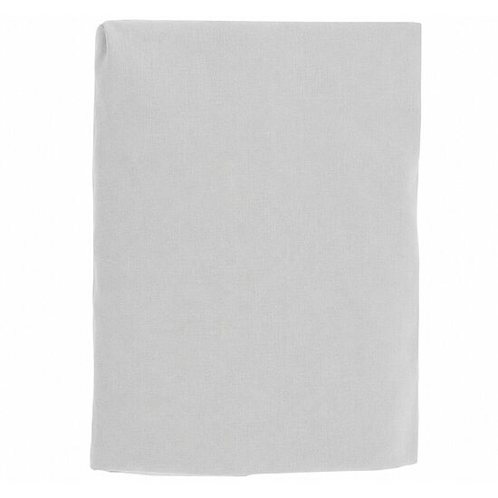 Cotton sheets with an elastic band, 120x60cm, Grey