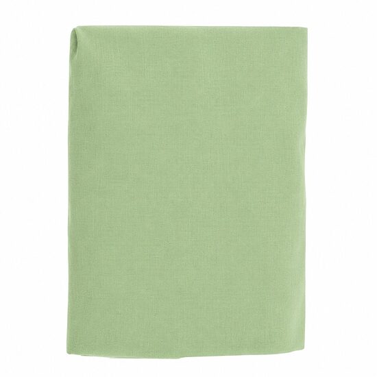 Cotton sheets with an elastic band, 120x60cm, Sage Green