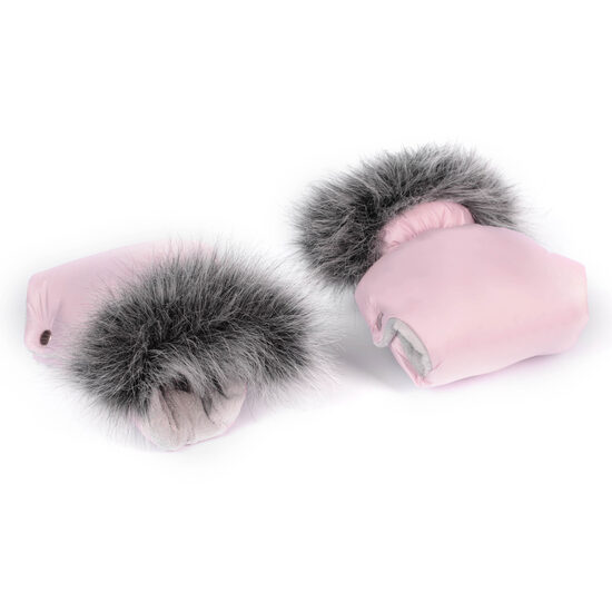 Ratu cimdi ar kažociņu, rozā