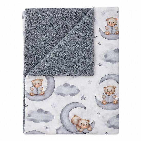 Blanket with Teddy Fleece 75 × 100 cm | Bears