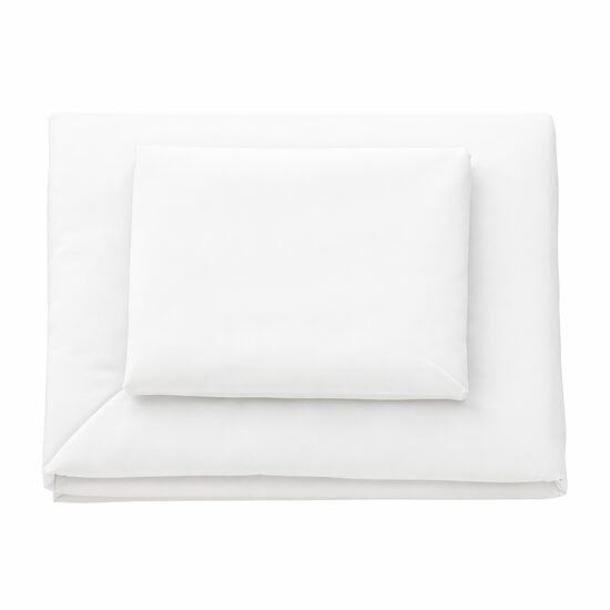 Sega + spilvens, balts