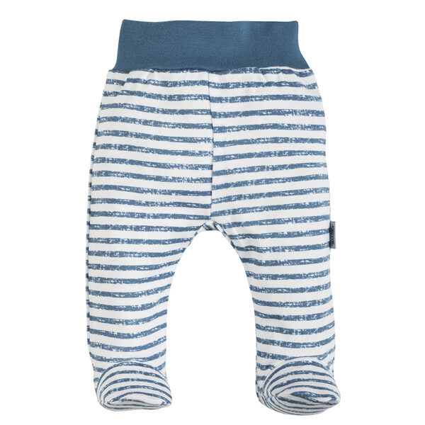 Pants with feet, striped | SAILOR (Sizes: 56., 68., 74.)