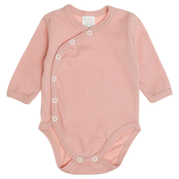Bodysuit, powder pink (Size: 56., 62., 68.)