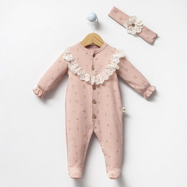 Sleepsuit + hair band (Sizes: 0-3 months, 3-6 months, 6-9 months)