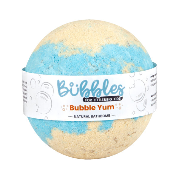 BUBBLES Bubble Yum bath bomb, 120 g