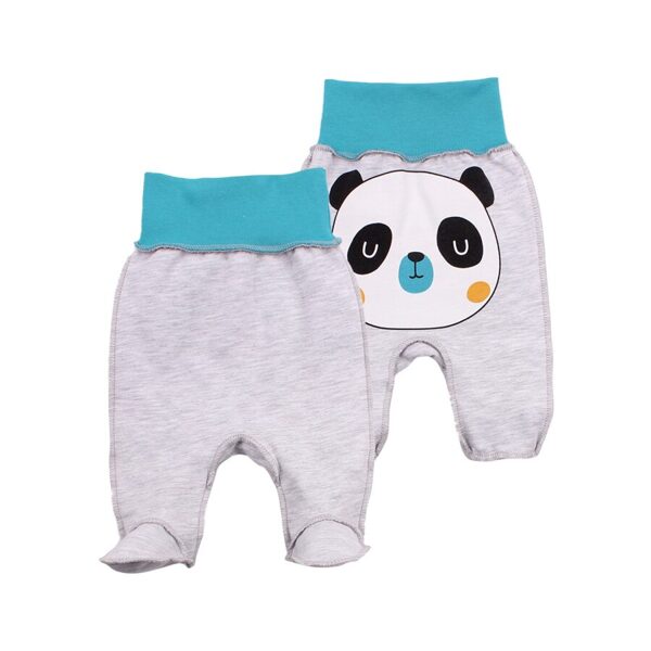 Pants, gray, panda/ With outside seams (Sizes: 50.)