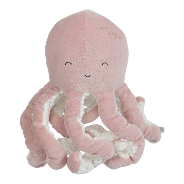 LITTLE DUTCH Mīkstā rotaļlieta | Octopus Ocean Pink
