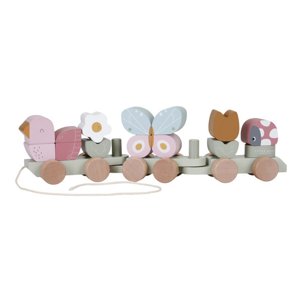 Little Dutch Stacking Train | Flowers & Butterflies