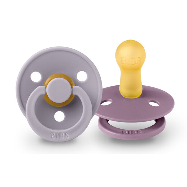 BIBS Colour 2 Pack Fossil Grey/ Mauve