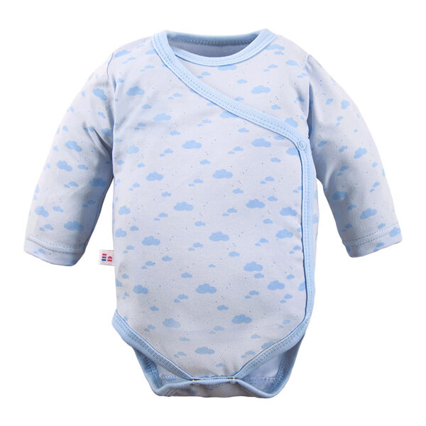 Bodysuit, light blue | Clouds (Sizes: 50.)