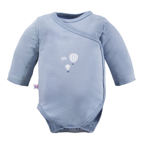 Bodysuit, blue | Balloons (Sizes: 50.)