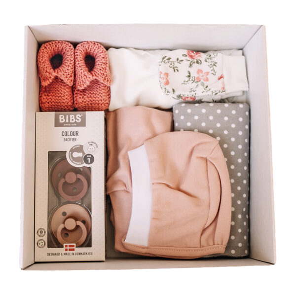 Newborn Gift Set | POWDER PINK (Sizes: 56., 62.)