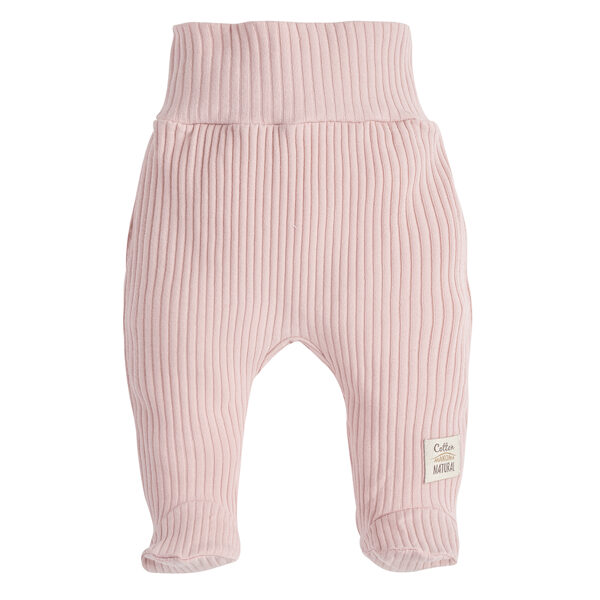 Pants with feet, pink | Natural Harmony (Sizes: 62., 68.)