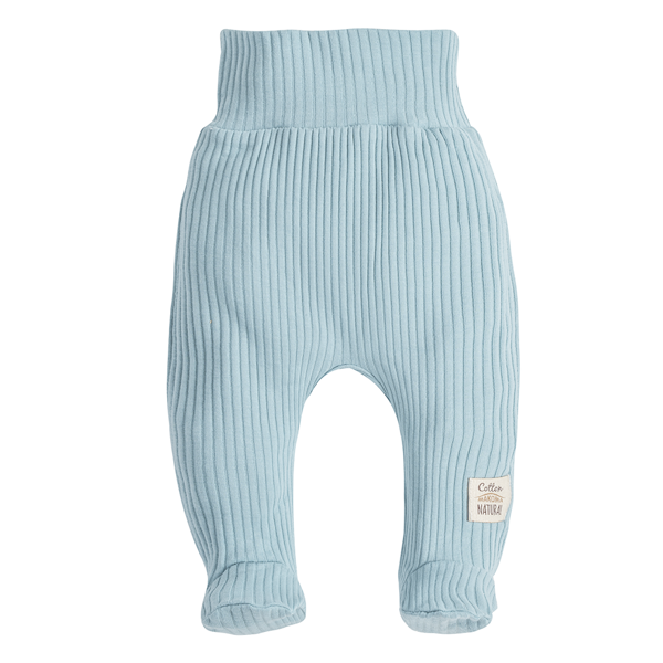 Pants with feet, tirquise | Natural Harmony (Sizes: 62., 68.)