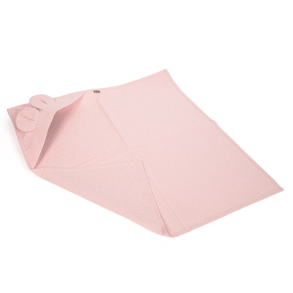 Cotton hooded towel | PINK