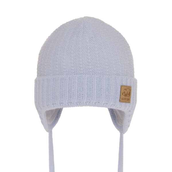 Spring/ autumn hat, TODI | Light blue (Size: 0-3 months)
