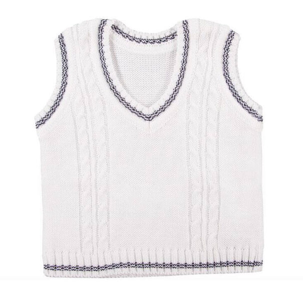 Knitted vest (Sizes: 68., 74., 80., 86.)