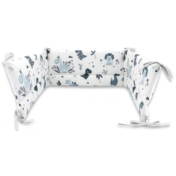 Apmalīte gultiņai, 180x30cm | DINO, zils