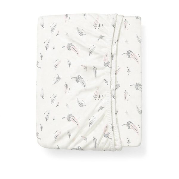 Bamboo cot bed fitted sheet, 120x60cm |  FEATHERS