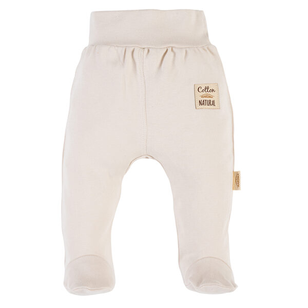 Pants with feet, beige, bz | SLOW LIFE (Sizes: 68., 74.)