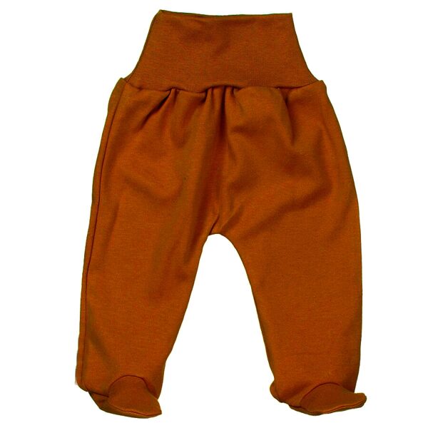 Pants with feet, dark brown (Sizes: 56., 62., 68.)