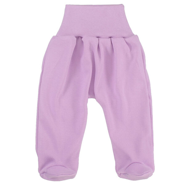 Pants with feet, Violet (Sizes: 56., 62., 68., 74., 80., 86.)