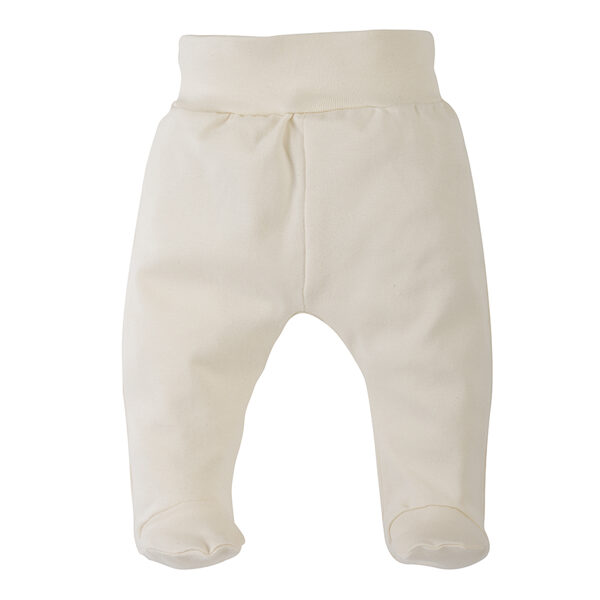 Pants with feet, beige | Lazy (Sizes: 62., 68.)