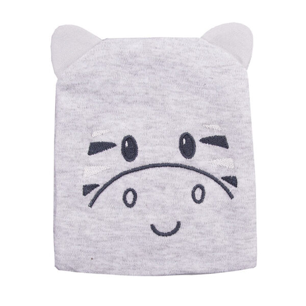 Cepurīte ar austiņām, pelēka | Zebra (Izmēri: 56., 62., 68.)