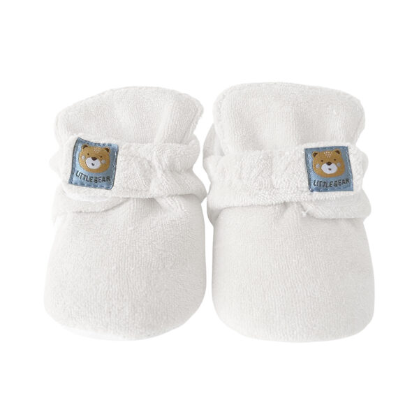 Baby slippers LITTLE BEAR, white