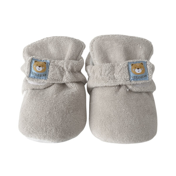 Baby slippers LITTLE BEAR, grey