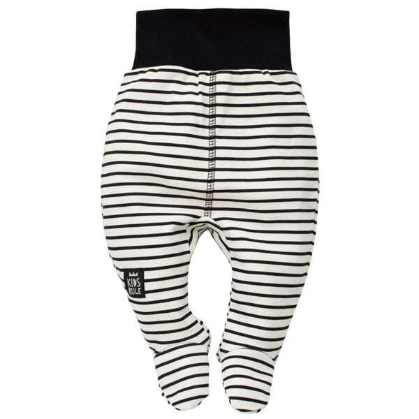 Pants with feet, striped | Happy Day (Sizes: 74.)