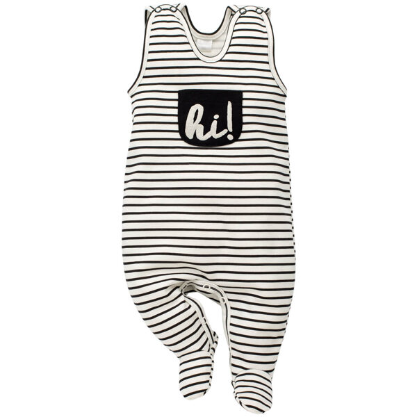 Romper without sleeves, striped | Happy Day (Sizes: 56., 62., 68., 74.)