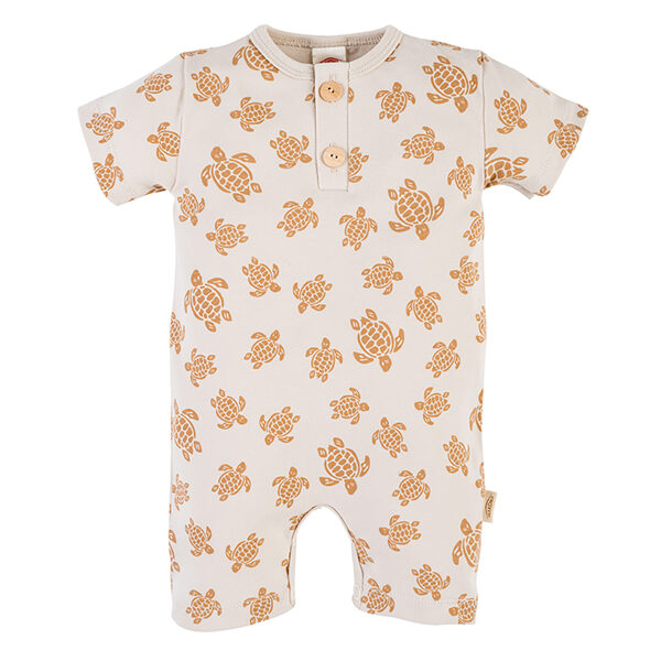 Summer romper, beige | SLOW LIFE (Sizes: 68.)